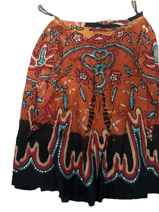 Women’s Freestyle Sequin Floral Tank Top Size Medium - Picture 1 of 4